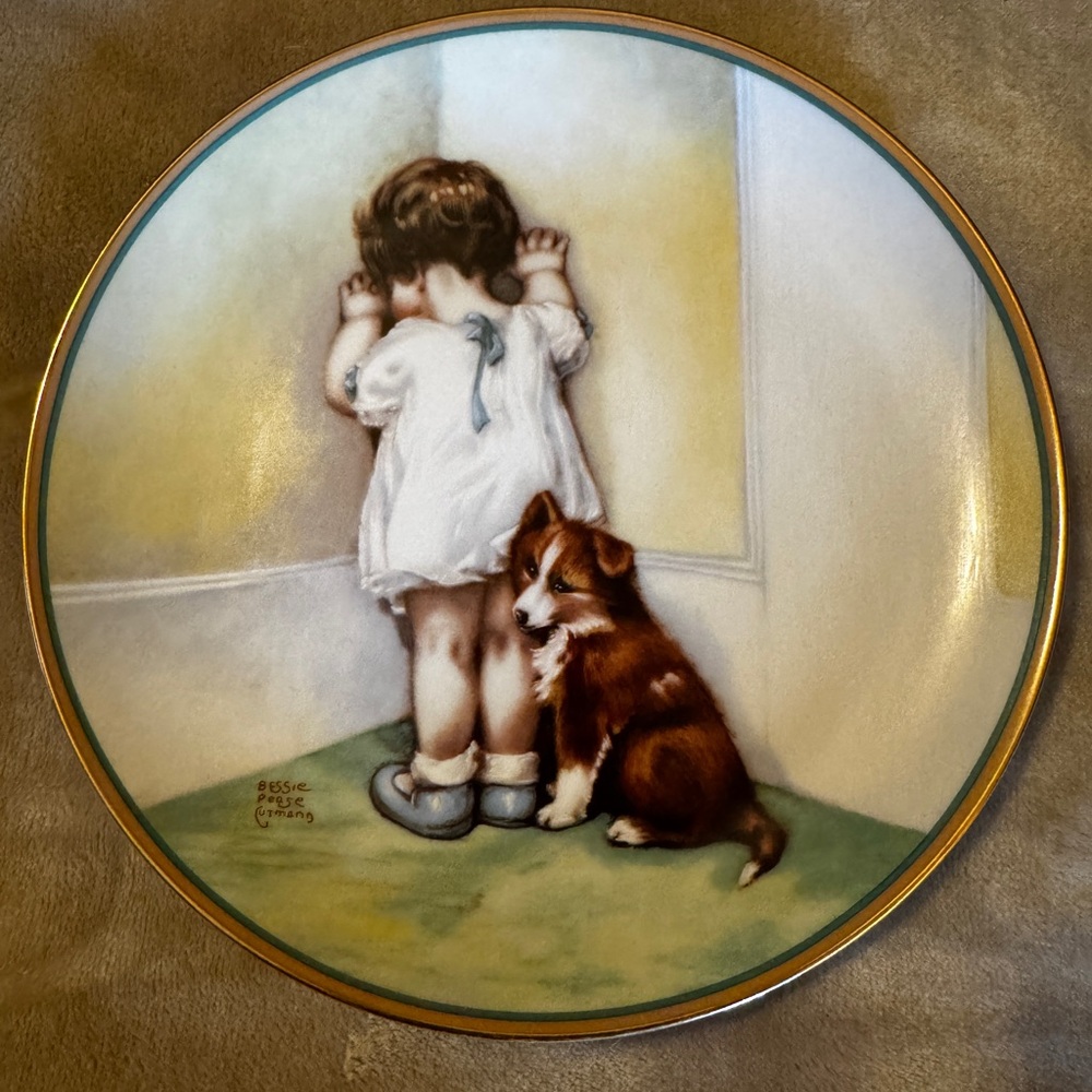 The Hamilton Collection In Disgrace vintage collectible plate